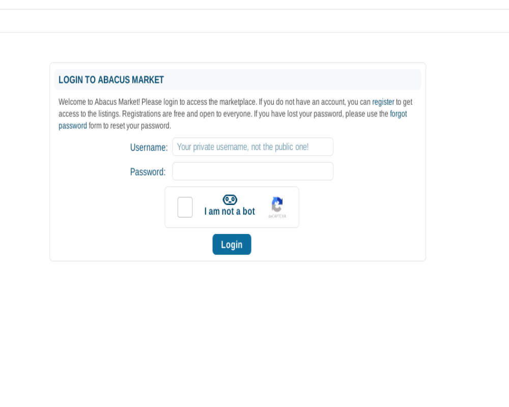 Abacus Market Faq